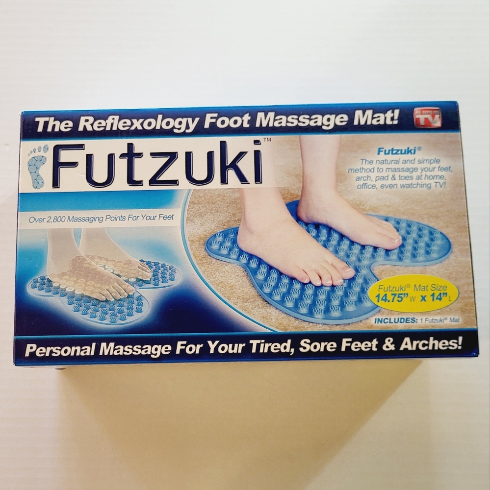 Futzuki Reflexology Foot Pain Relief Mat Relieving 2800 Points Massage Massager